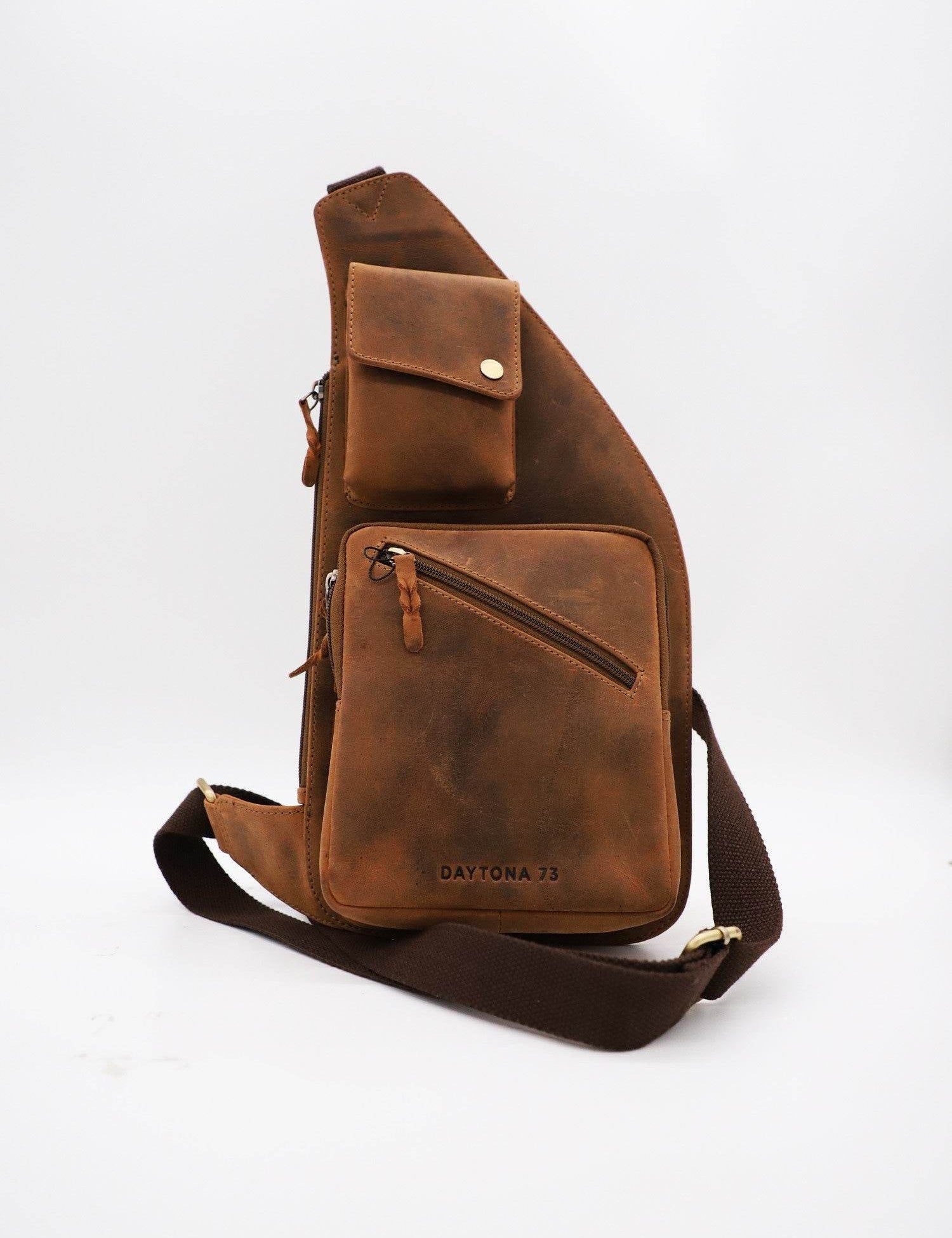 Dta73 m1 - Sacoche en cuir homme