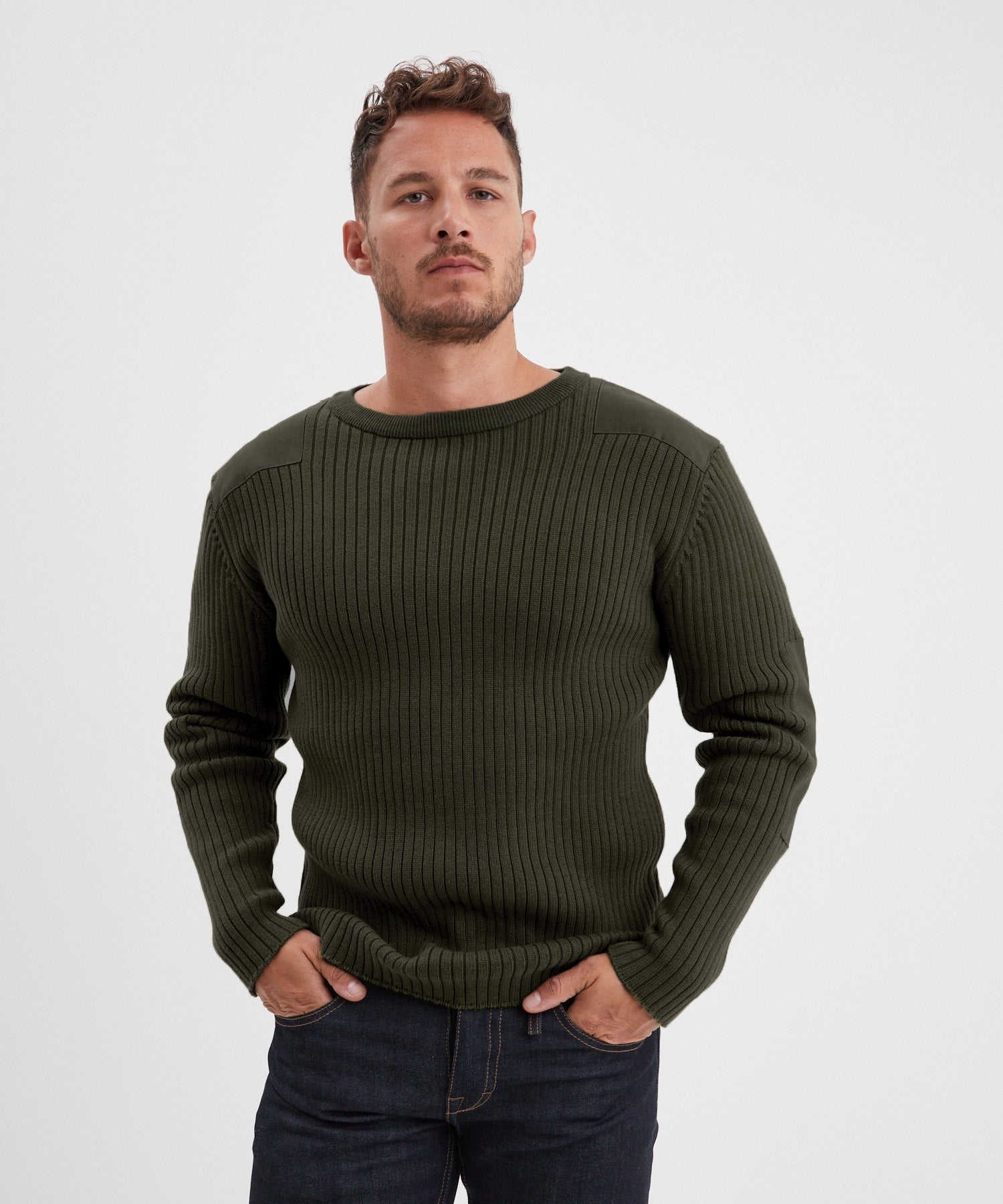 Basset - Pull col rond homme