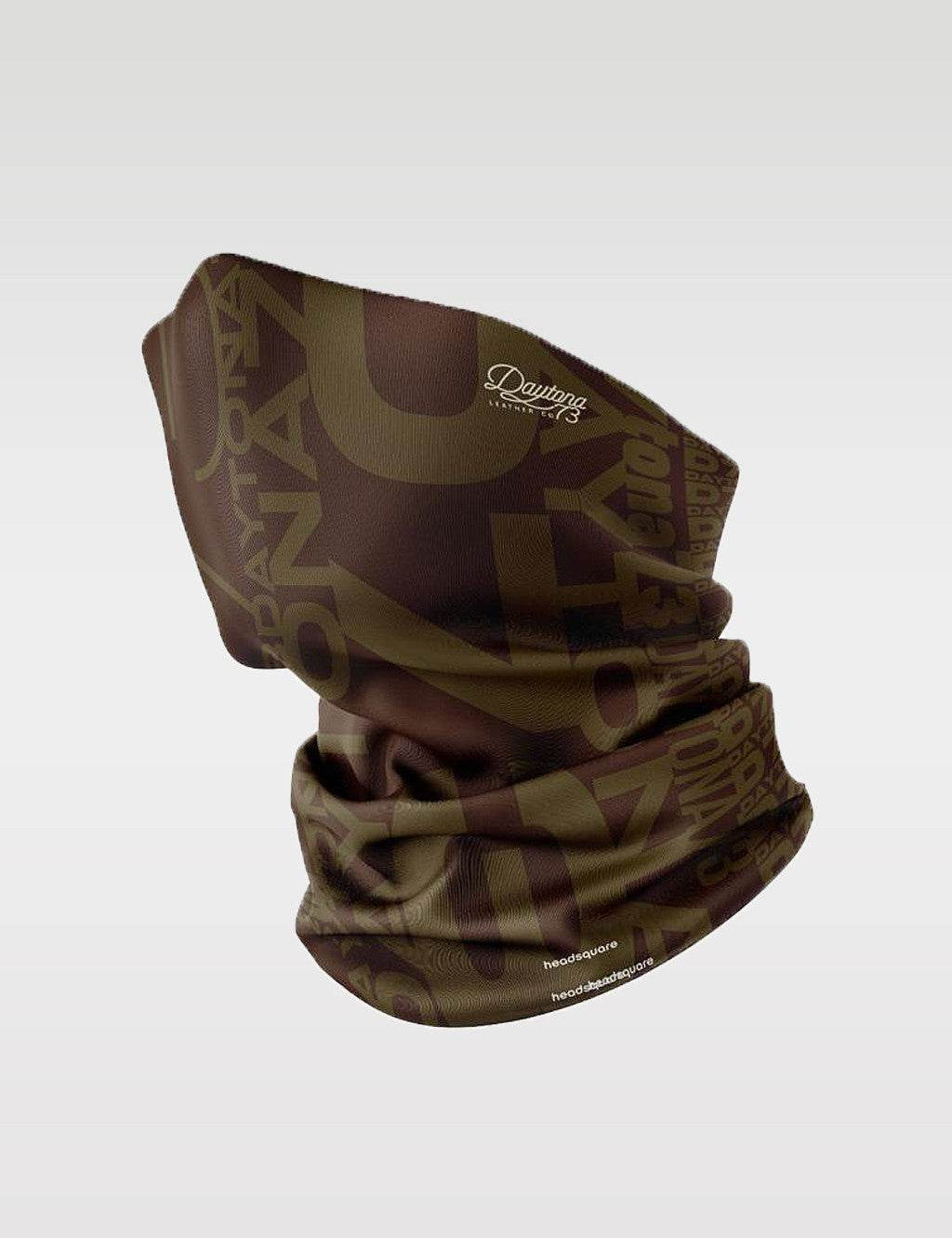 Tour de cou - Motif daytona 73 marron