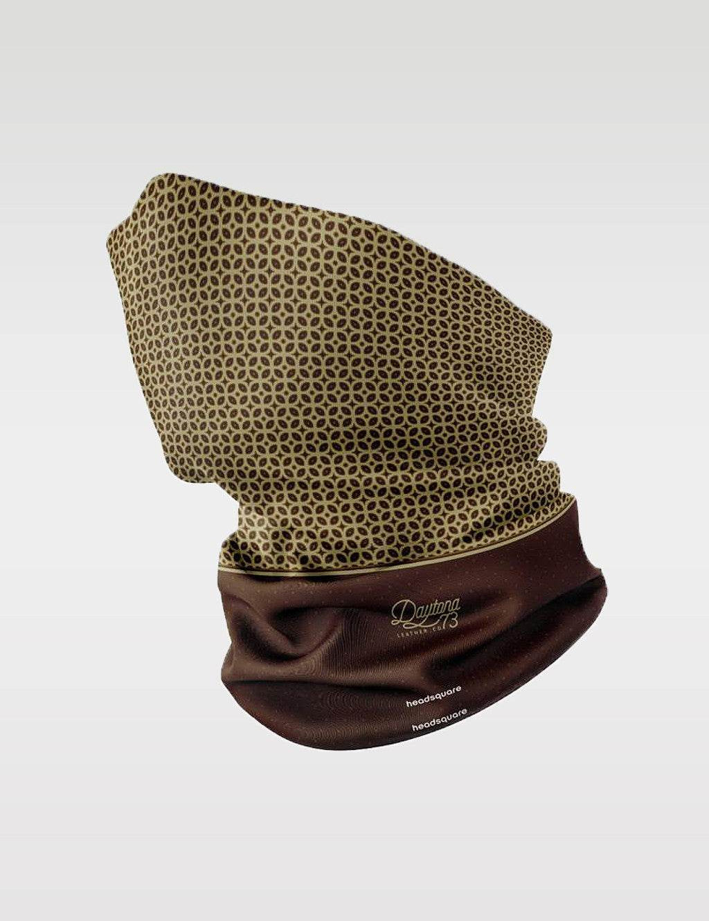 Tour de cou - Motifs marron