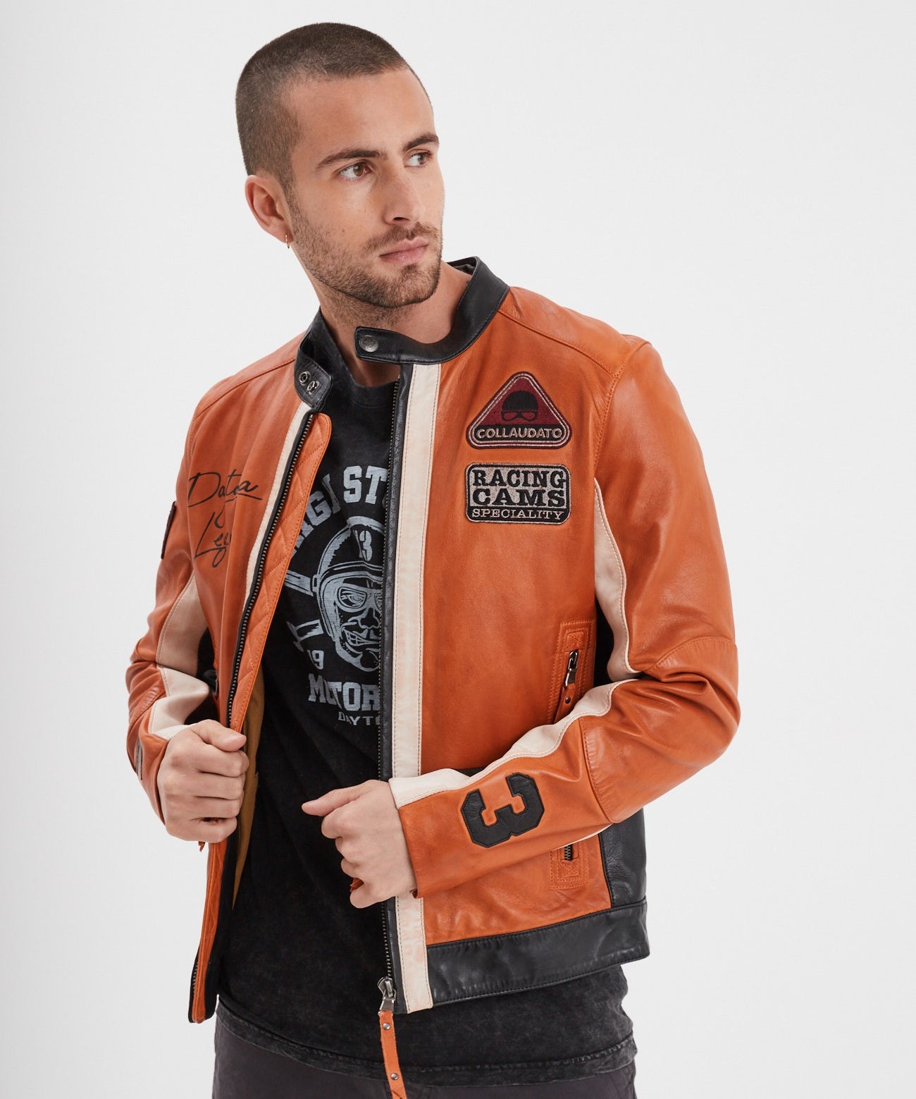 Boller - Blouson motard vintage