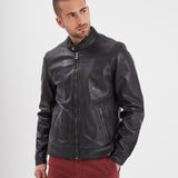 Mercer - Blouson cuir homme