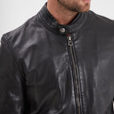 Mercer - Blouson cuir homme