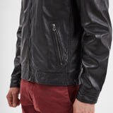 Mercer - Blouson cuir homme