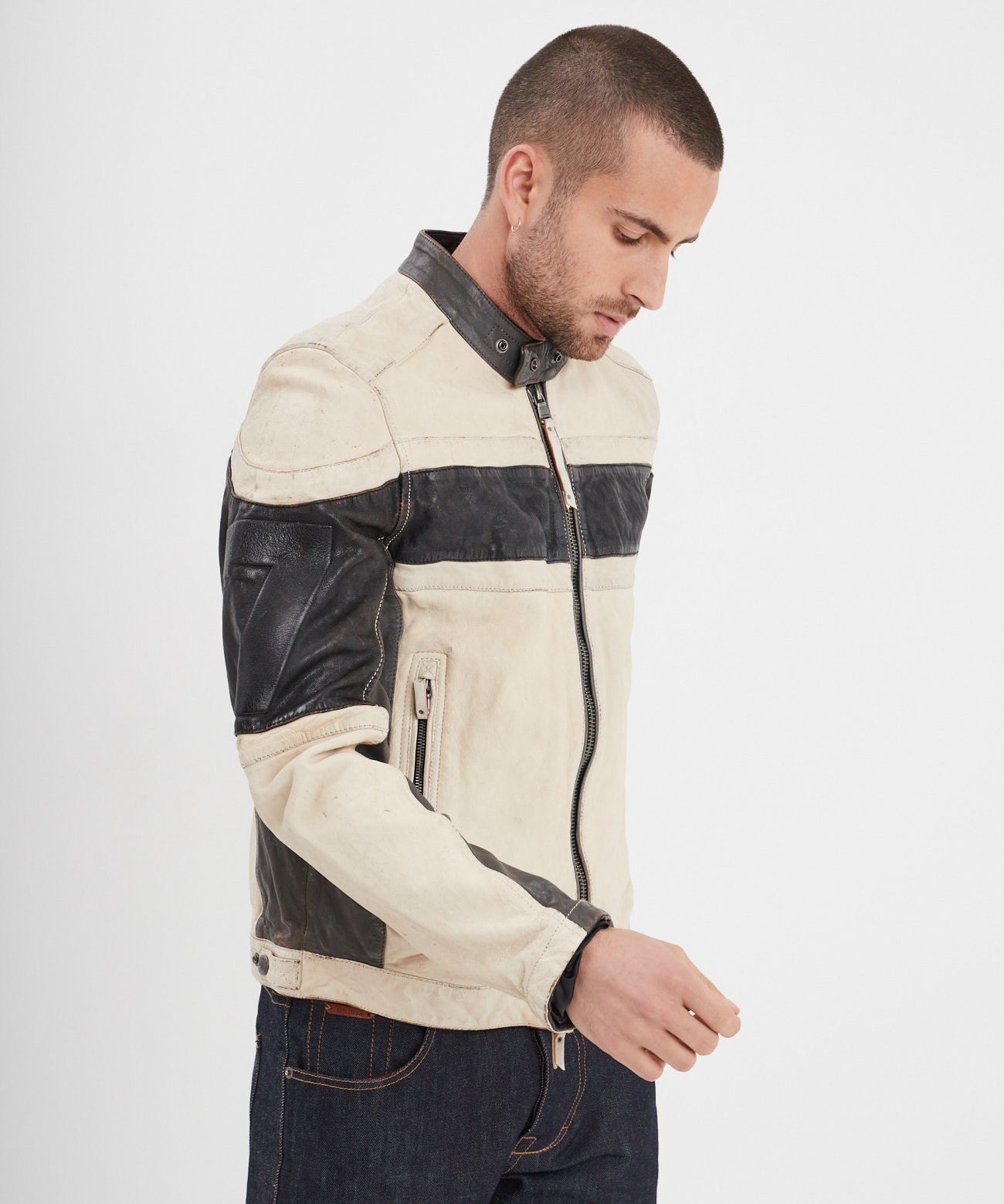 Borges - Blouson moto vintage