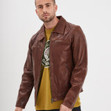 Major - Blouson cuir homme