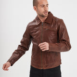 Major - Blouson cuir homme