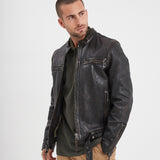 Akronim - Blouson cuir vintage