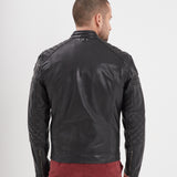 Walkor - Blouson cuir motard