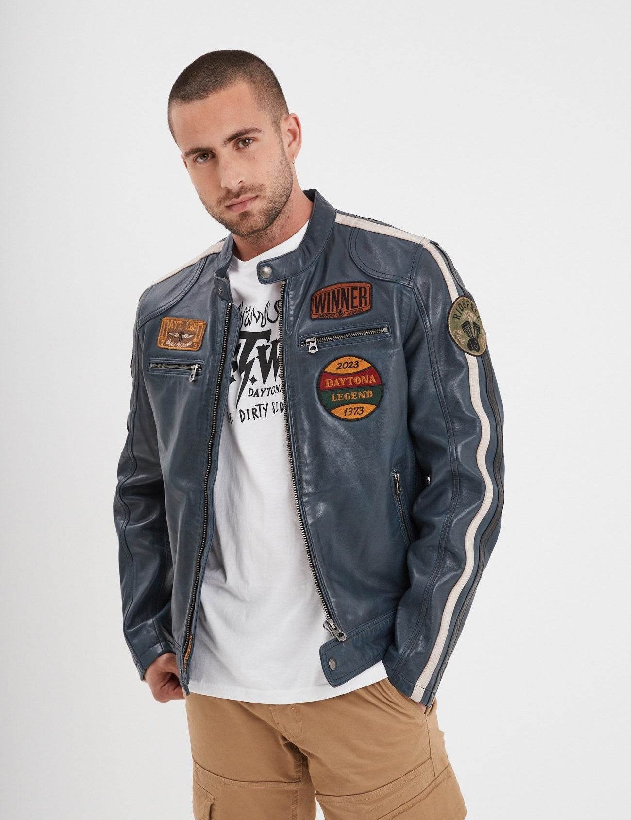 Wartburg - Blouson moto vintage