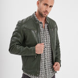 Gafino - Blouson cuir homme