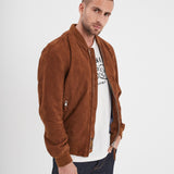 Windon - Bomber en daim homme