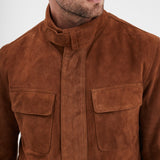 Salem - Veste cuir homme