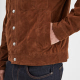 Smith - Veste en daim homme