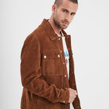 Smith - Veste en daim homme