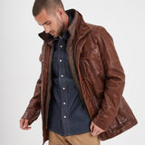 Rodeo - Veste cuir homme