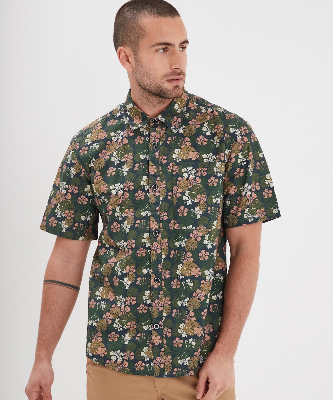 Wei - Chemise à fleurs homme