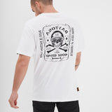 Wright - T-shirt moto vintage