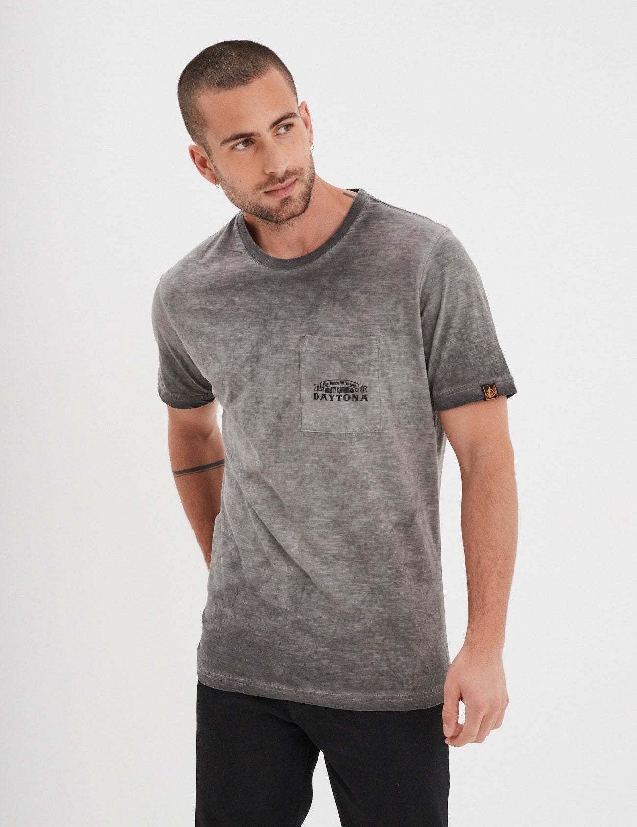 Wright - T-shirt moto vintage