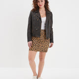 Carmen - Blouson cuir femme