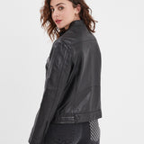 Guildford - Blouson cuir femme