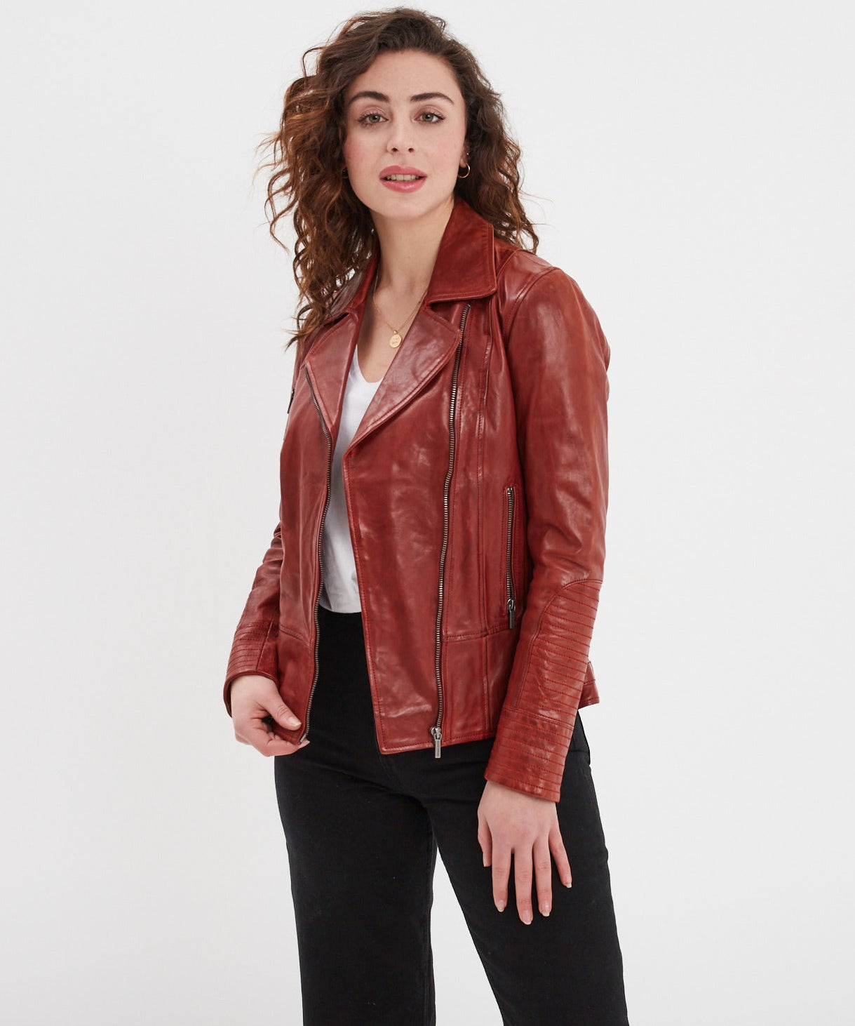 Juliette - Blouson cuir femme