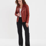 Juliette - Blouson cuir femme