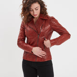 Juliette - Blouson cuir femme