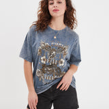 Keaton - T-shirt vintage femme