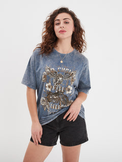 Keaton - Women's vintage t-shirt