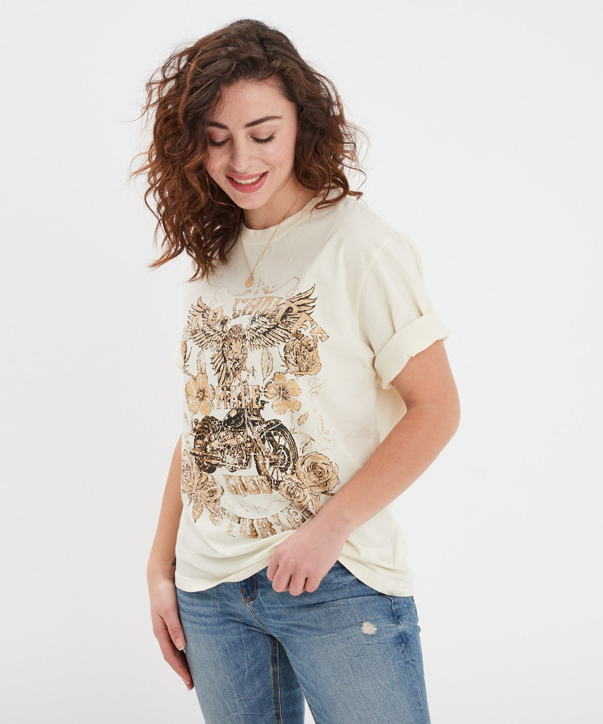 Keaton - T-shirt vintage femme