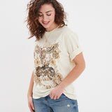 Keaton - T-shirt vintage femme