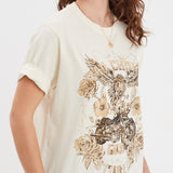 Keaton - T-shirt vintage femme