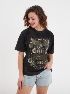 Keaton - T-shirt vintage femme