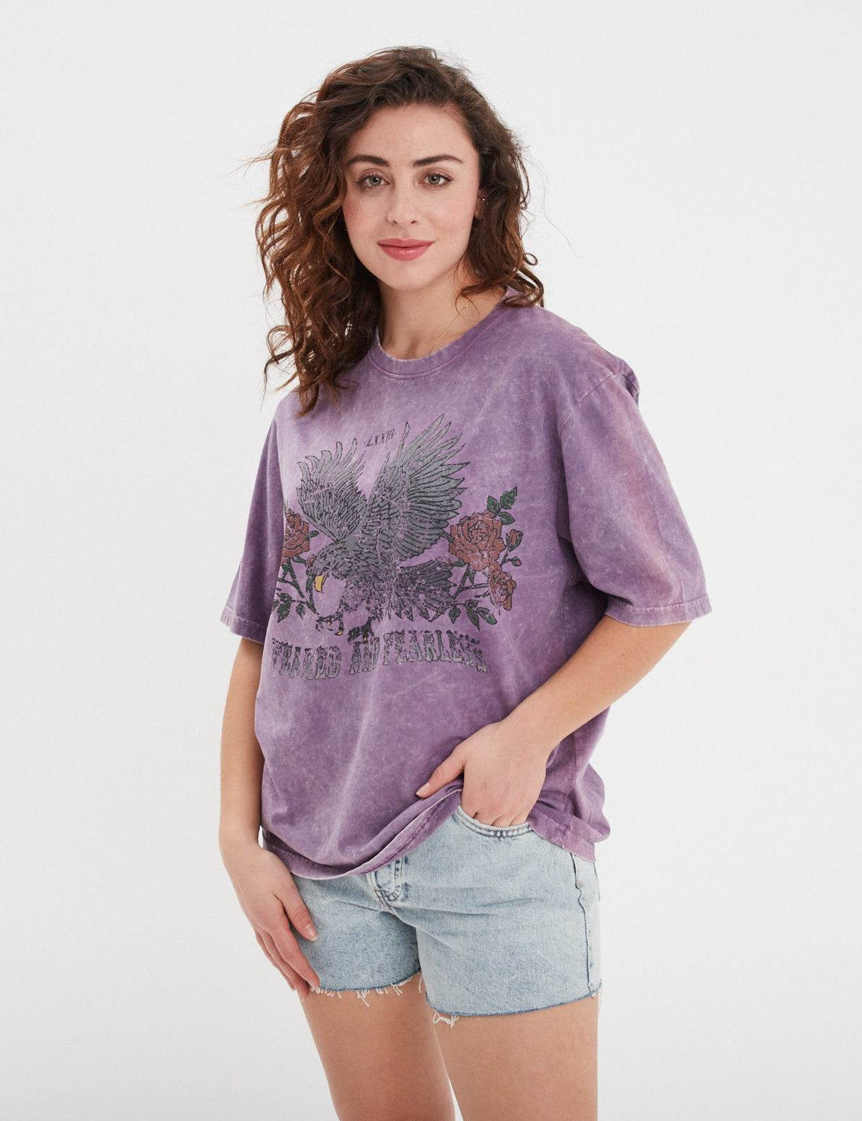 Lisburn - T-shirt vintage femme