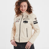 Walkora - Blouson moto vintage femme