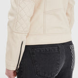 Walkora - Blouson moto vintage femme