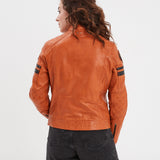 Walkora - Blouson moto vintage femme