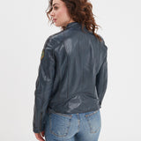 Wartbugy - Blouson moto vintage femme