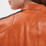 Wartbugy - Blouson moto vintage femme