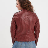 Wartbugy - Blouson moto vintage femme