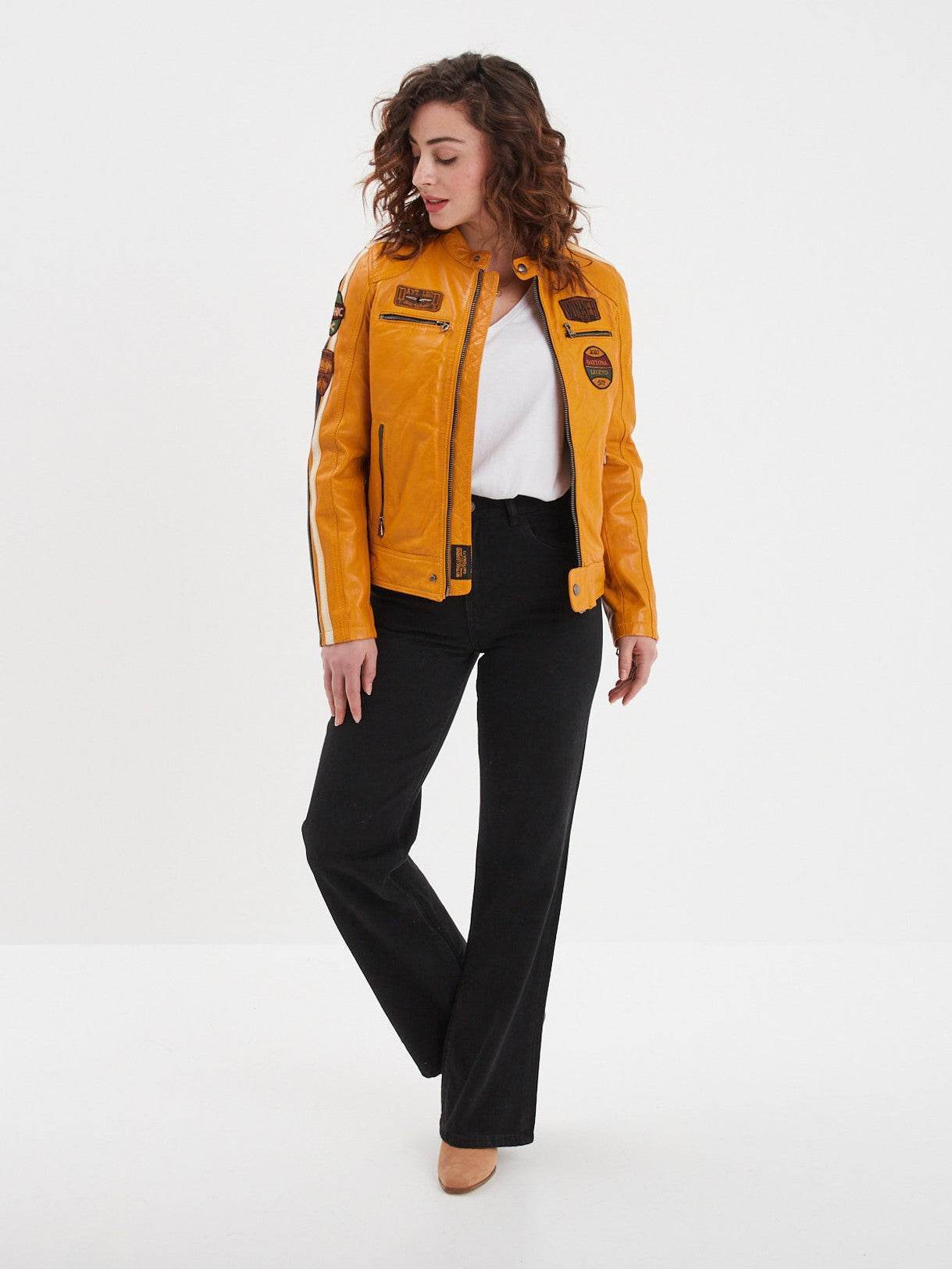 Orange Blouson Cuir Ktm BLOUSON MOTO ÉTÉ KTM HOMME