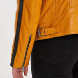 Wartbugy - Blouson moto vintage femme