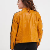 Wartbugy - Blouson moto vintage femme