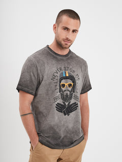 Free rider - T-shirt textile homme