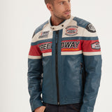 Albon - Blouson cuir motard