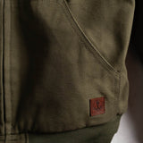 Bunker canvas hoodie