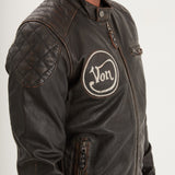 Buster - Blouson cuir moto vintage