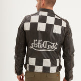 Buster - Blouson cuir moto vintage