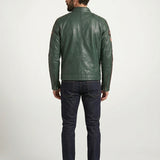 Clinch - Blouson cuir racing